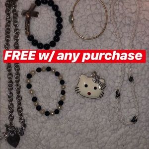 FREE W/ ANY PURCHASE